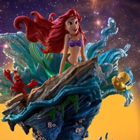 Little Mermaid Deluxe Disney Art 1/10 Scale Statue by Iron Studios